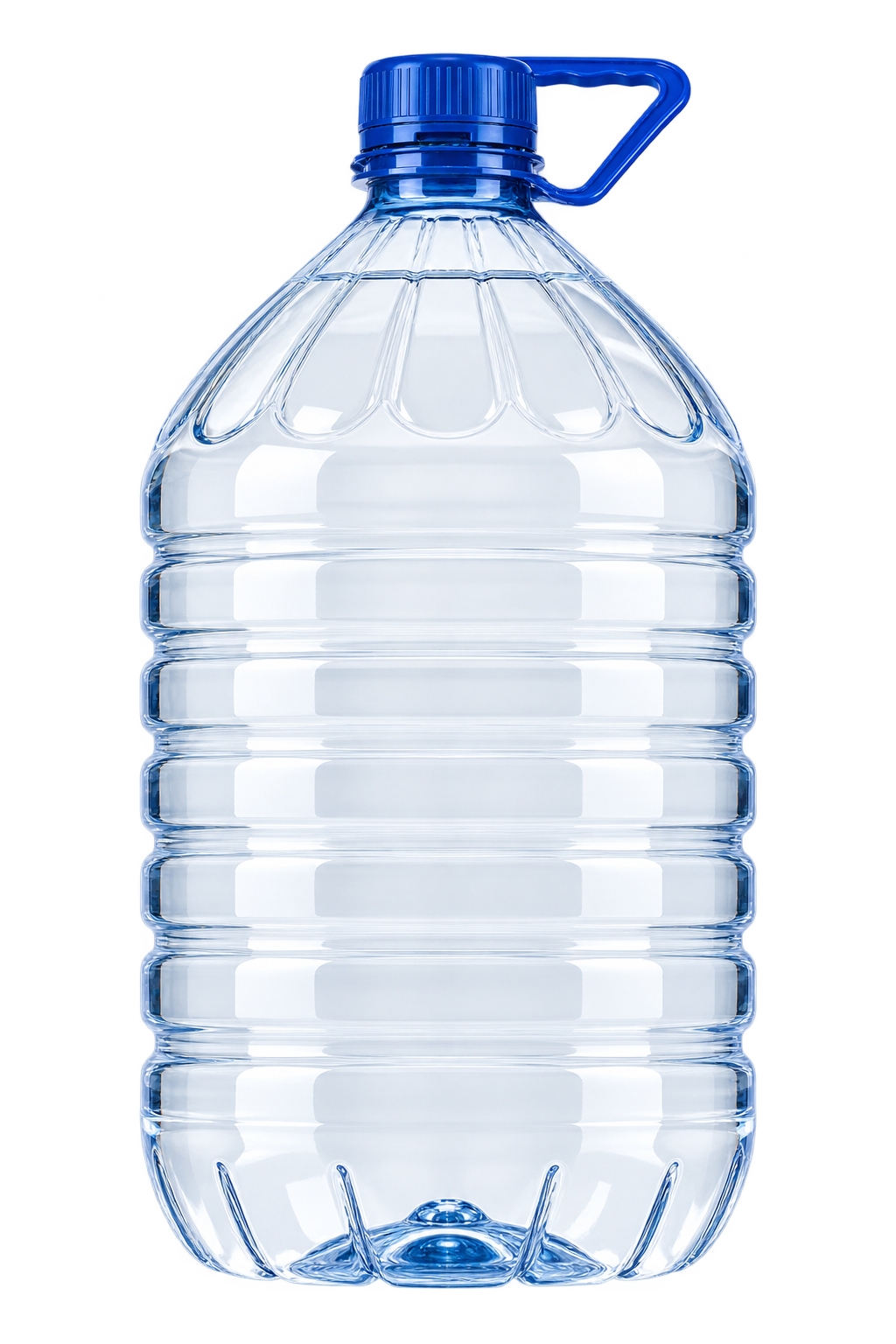 5 litre kulplu PET su şişesi